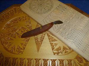 Mickey Hudspeth knows Chip Carving - Woodworking Blog