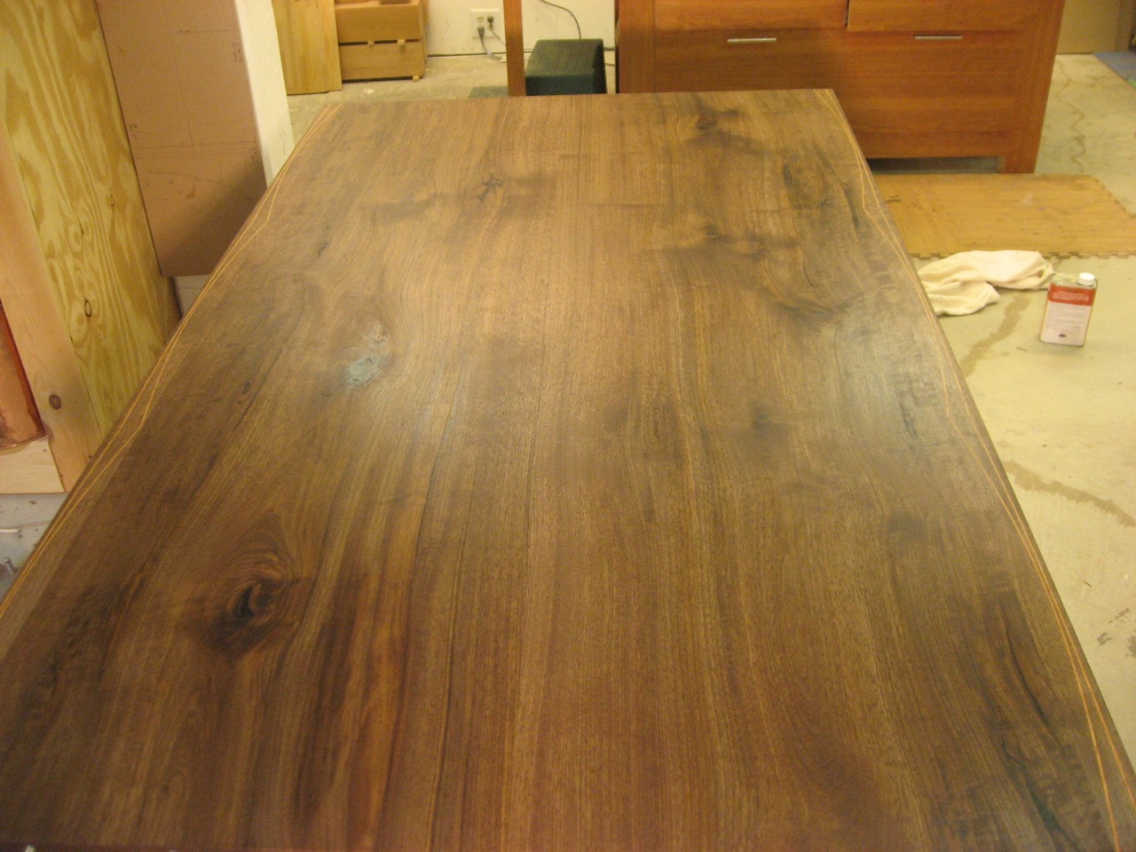 Morton S Shop Finish The Table Woodworking Blog
