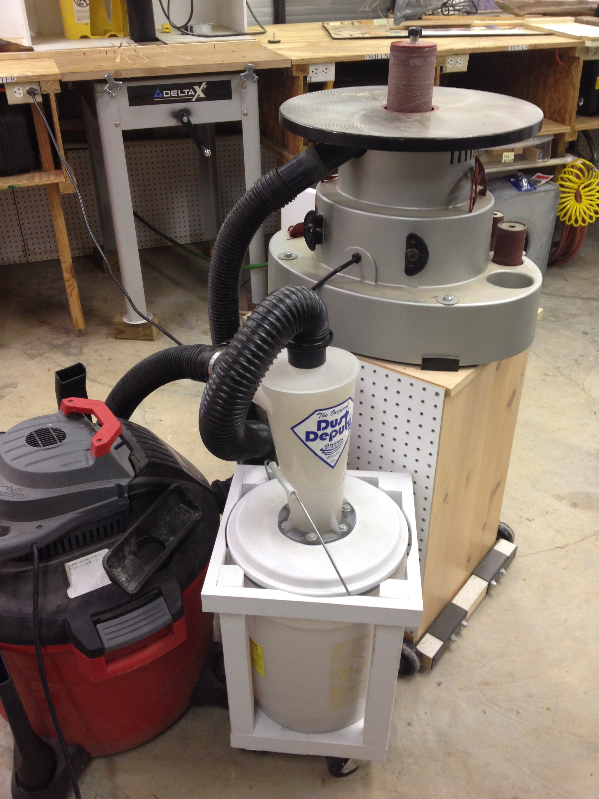 Dust Collection Tips From Sticks In The Mud Woodshop Woodworking Blog