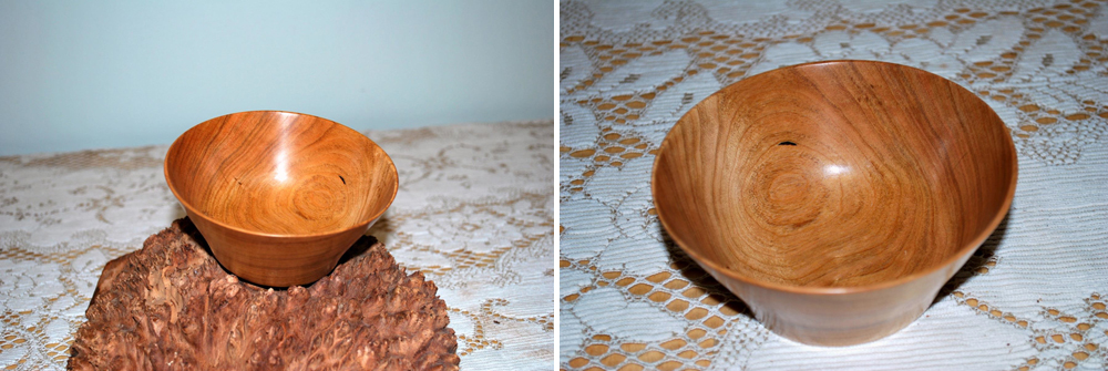 A Bradford Pear bowl I made as a gift.