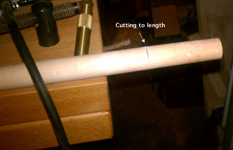 Dowel to length Woodworking Blog