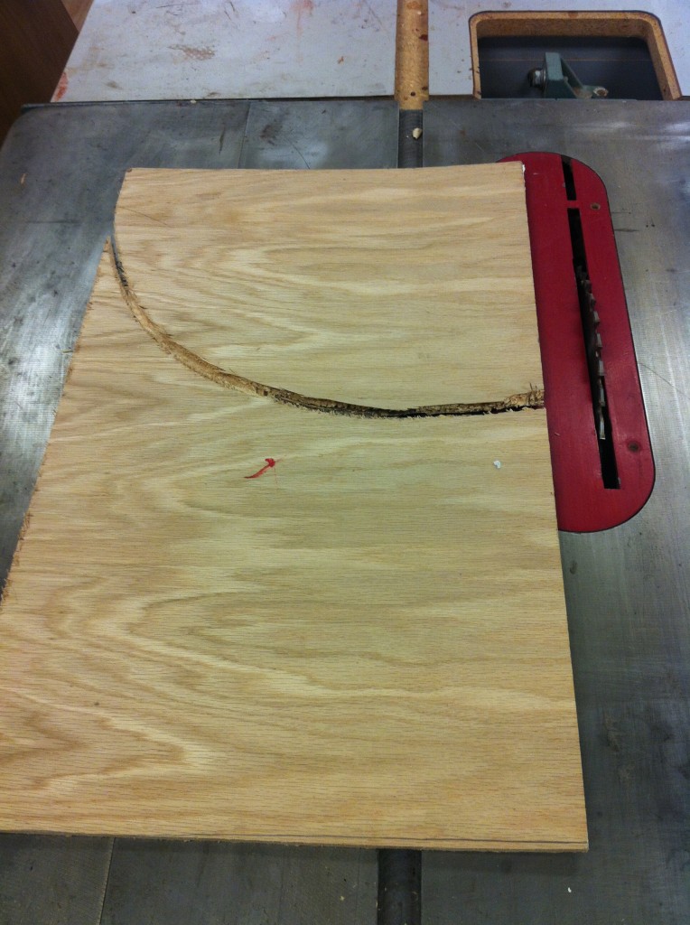 Curves on a Table Saw Woodworking Blog