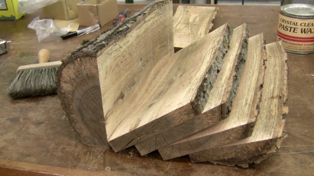 Carter Log Mill Cut Wood