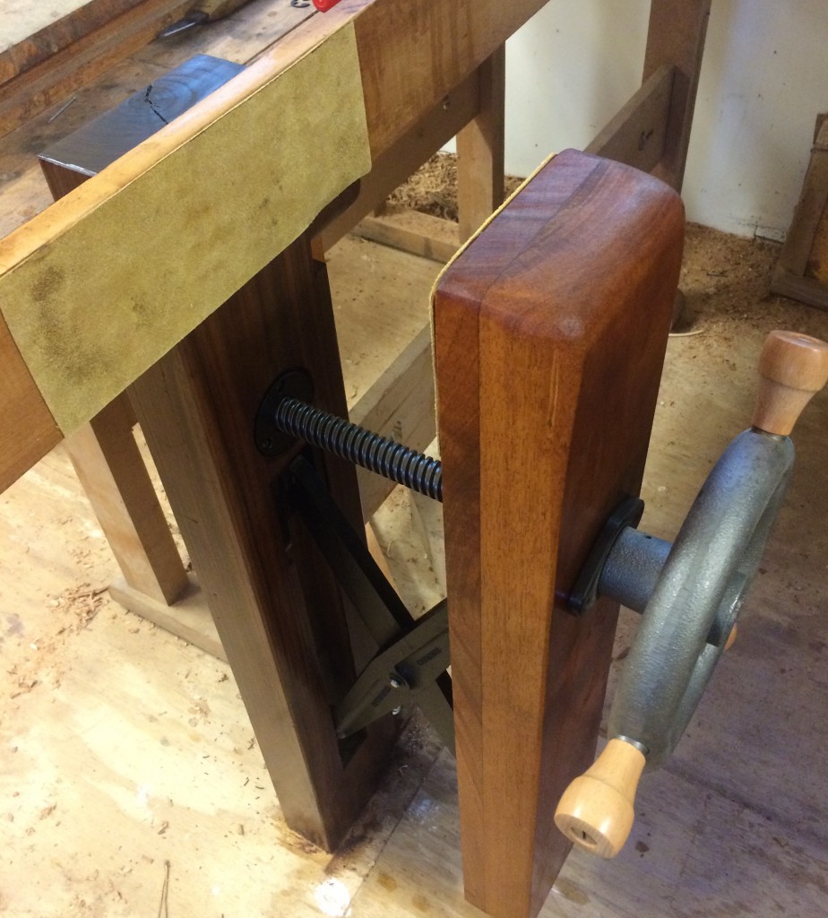 Installing My New Benchcrafted Leg Vise Part III Woodworking Blog