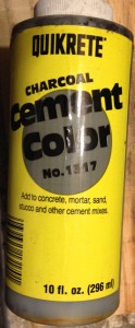 Whether you’re coloring concrete, stucco or epoxy, this stuff is powerful. This bottle will probably be handed down to my great-grandchildren. When they need to color something black in their woodworking 3-D printer, they can add just a little bit.