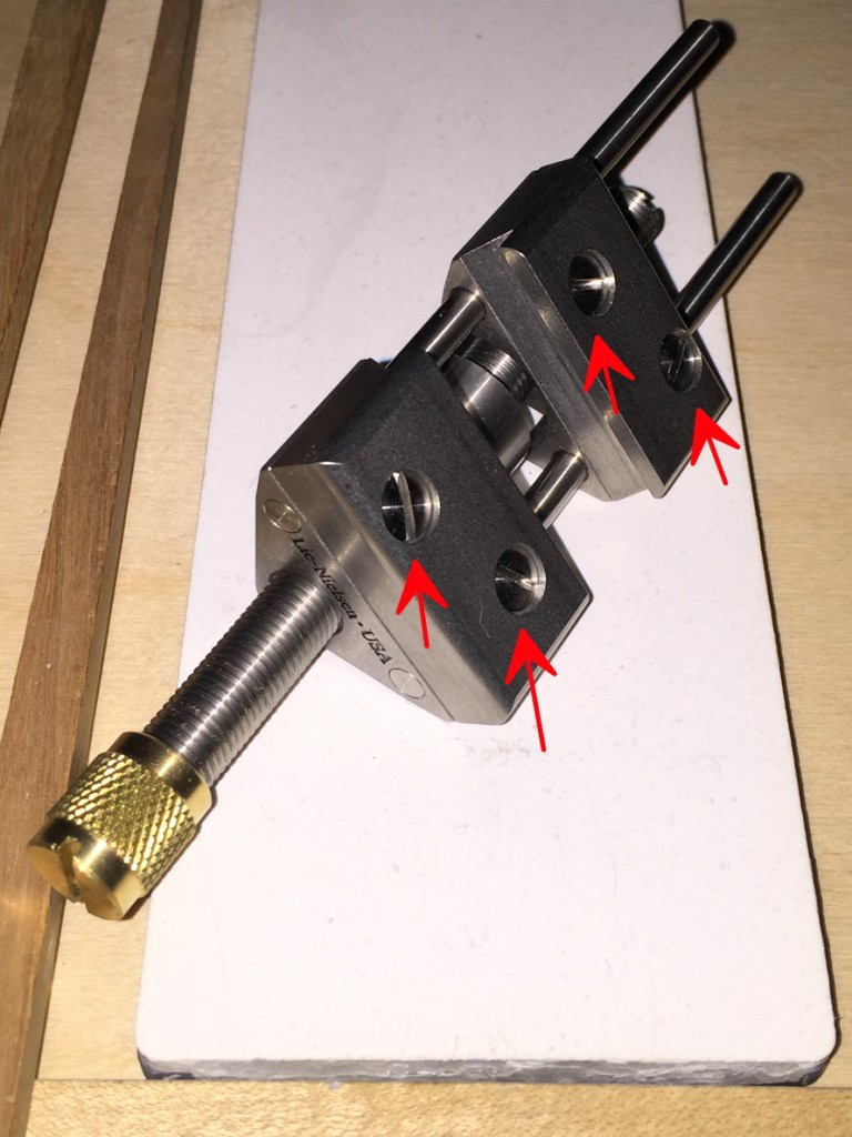 The Plane Facts The LieNielsen Honing Guide Woodworking Blog