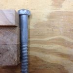 Tips from Sticks in the Mud – June 2017 – Tip #1 – Lag Technique for Drilling Wood