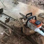 Lost My “Man” Card with a Battery-Powered Chainsaw