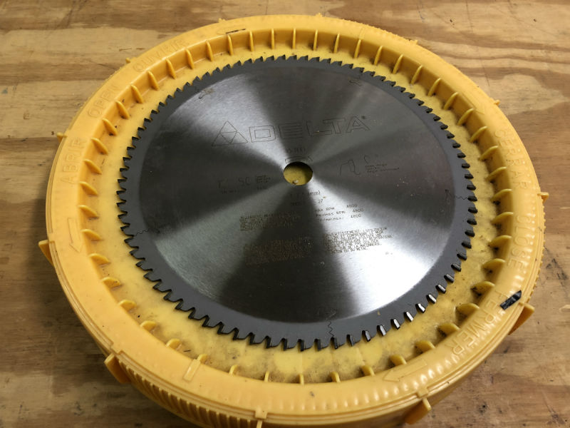 Saw Blade Cleaning